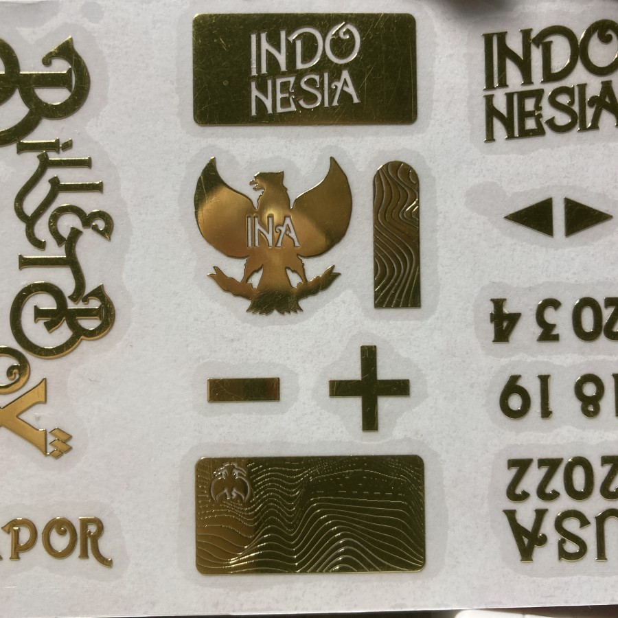 

*PromoTerjangkau* Billet Box Metal Decal 2020 2021 2022 2023 2024 Garskin Wrap Stiker Premium / X Casing Case COD