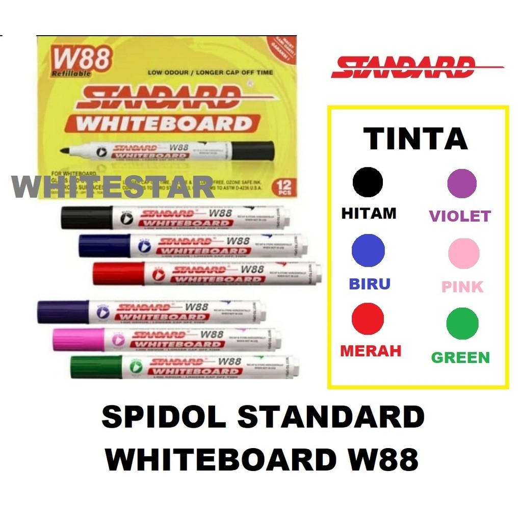 

spidol whiteboard / papan tulis standard w88