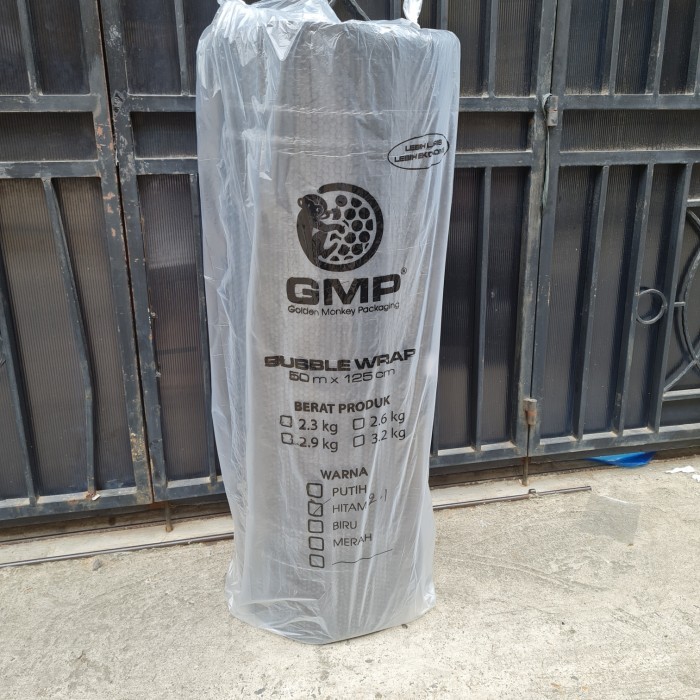 

Bubble Wrap BLACK 50m x 125cm GMP (2.1kg)