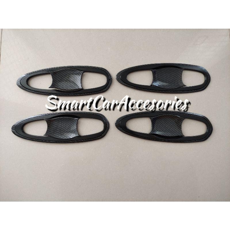 Cover Outer Handel Handle Mangkok Pelindung Pintu Hitam Black Carbon Karbon Innova Inova Reborn Vent