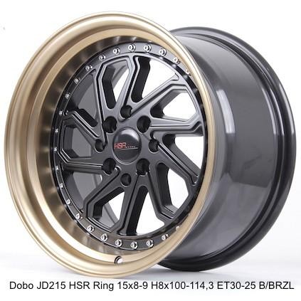 Velg Racing Ring.15 Untuk Kijang, Avanza, Brio, Ayla Type Hsr Dobo