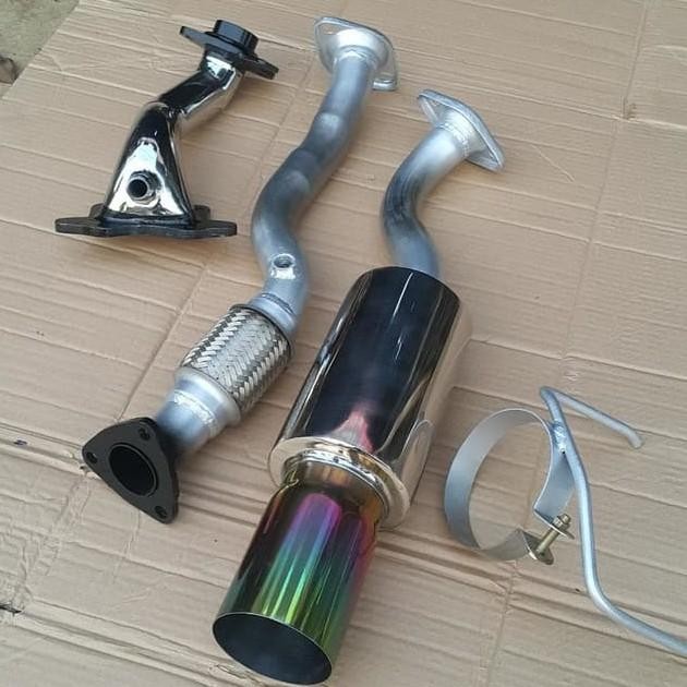 Paket Honda Brio Knalpot Racing Hks