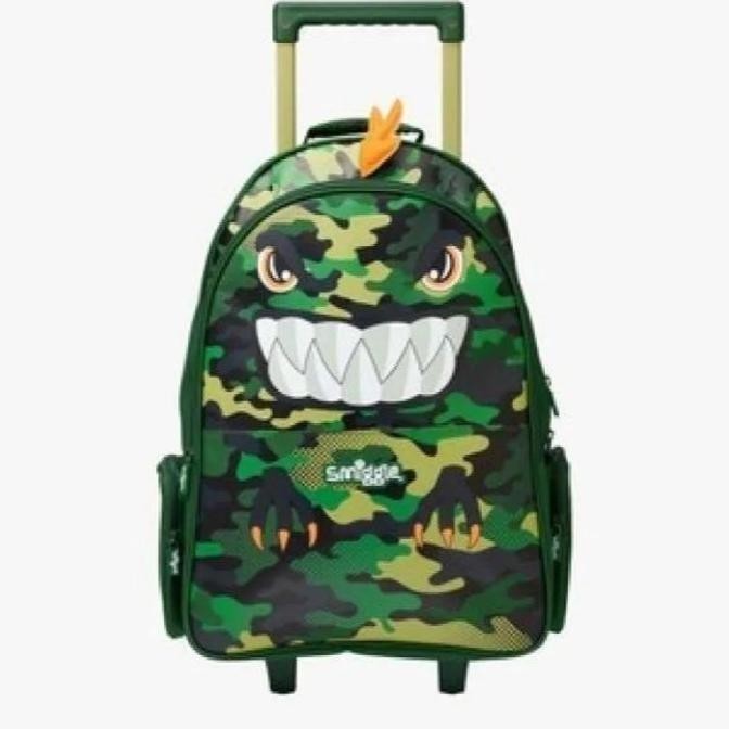 Promo Smiggle Trolley Dino Budz Backpack/Tas Koper Dino/ Kado