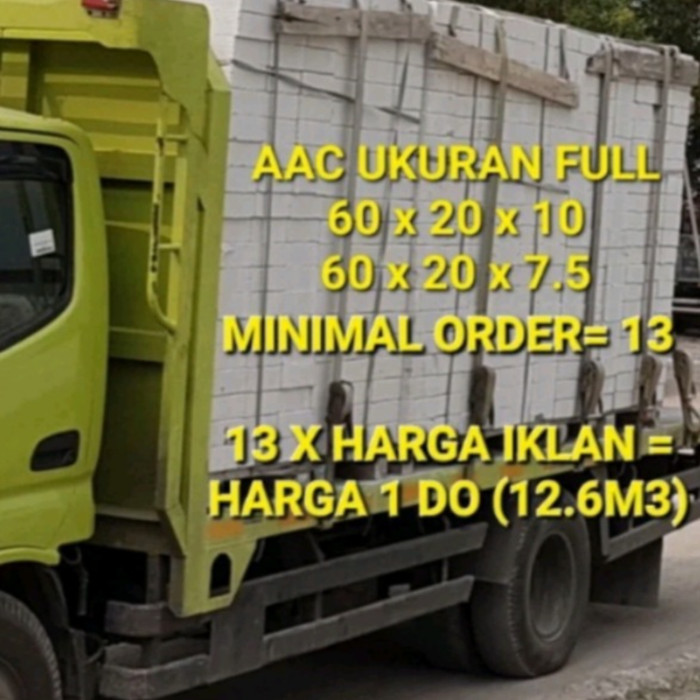 Bata Ringan Hebel 1 Truk