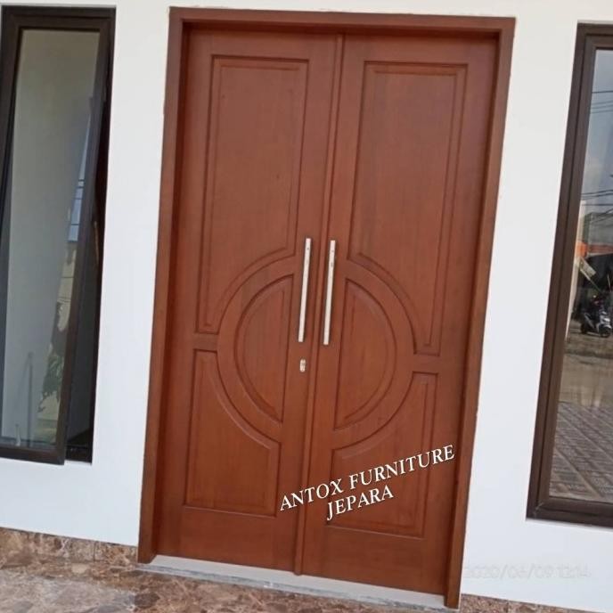 pintu kusen rumah pintu kupu kupu furniture Jepara