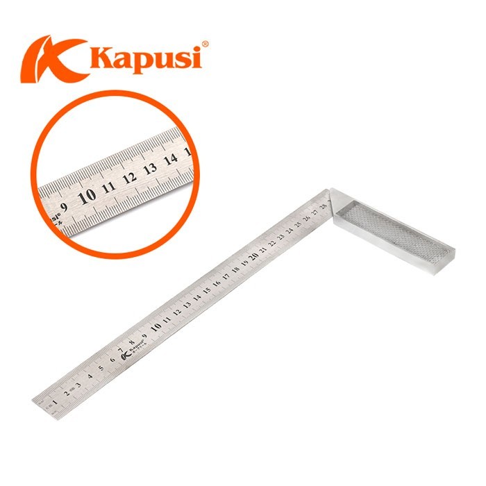 

Kapusi Penggaris Siku 30cm 12 Inch K-2603