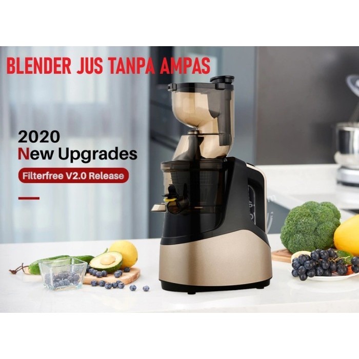 Blender Jus Buah Tanpa Ampas Slow Juicer