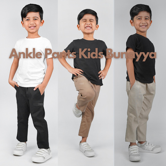 CHL CELANA SIRWAL ANAK LAKI LAKI BUNAYYA ORIGINAL PANTS KIDS STRETCH SGA