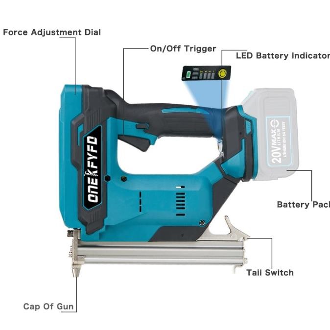 

Stapler Paku Listrik F30 Tanpa Sikat, Staples Furnitur Untuk