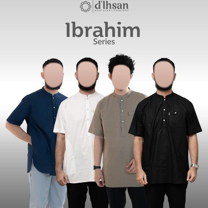 Baju Koko Kurta Ibrahim / Koko Pakistan d'Ihsan Model Ibrahim Terlaris