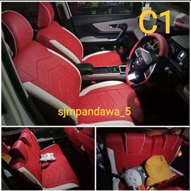 Sarung / Cover Jok Mobil Avanza 2022 , Avanza G 2022 All New Avanza Veloz 2022, Avanza G 2021, Xenia