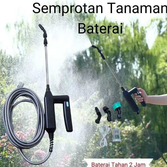 Semprot Tanaman Elektrik Pertanian Semprotan Air Portabel Baterai Mini  2000Mah semprotan Hama Pupuk