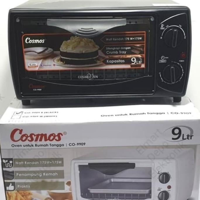 OVEN Cosmos CO-9909 B / Oven listrik LOW WATT cosmos 9 liter