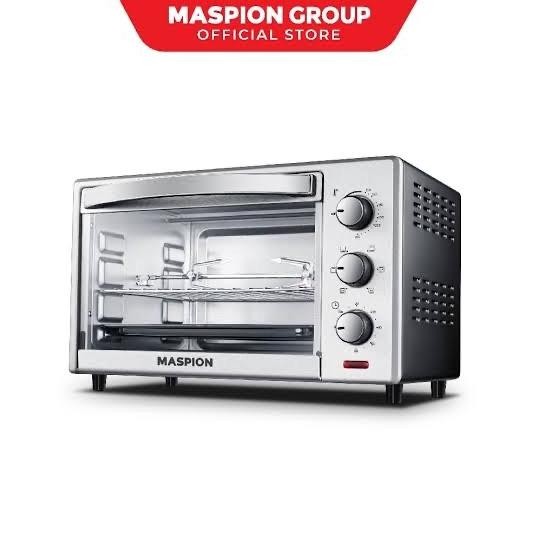 OVEN LISTRIK MASPION STAINLESS 25 L PANGGANG KUE LOW WATT 2502