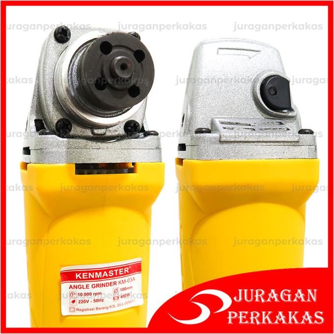 KENMASTER MESIN GERINDA TANGAN LISTRIK GURINDA GRINDER KM-03A