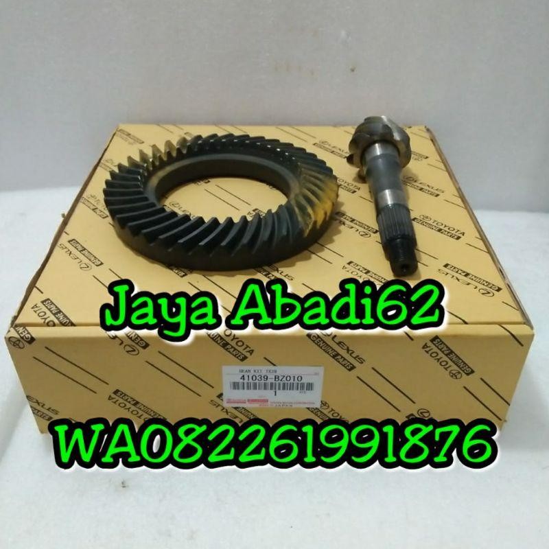 Crown Wheel - Gigi Gardan Gear Set Toyota Avanza 7X39 Original