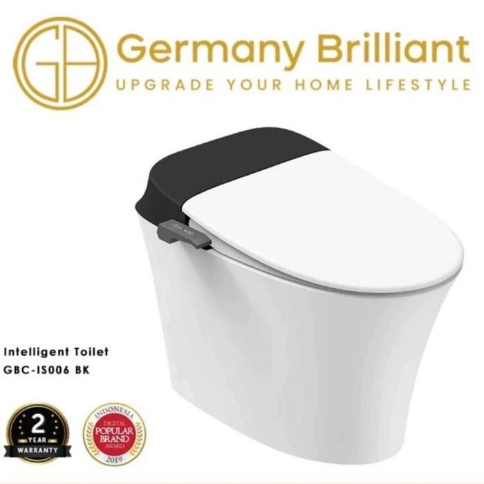 Closet Duduk Germany Brilliant Hitam Gbcis006-Bk Gbcis006-Bk