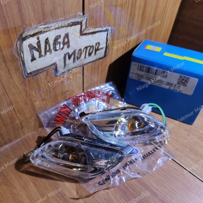 LAMPU SEN DEPAN KOMPLIT KANAN KIRI VEGA R TAHUN 2004 KUALITAS ORIGINAL