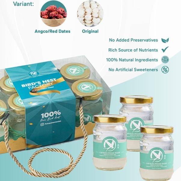 

Gift Pack Bird Nest Drink PPW - Hamper Minuman Sarang Burung Walet