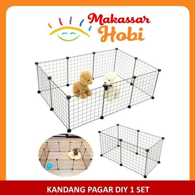 Kandang Pagar Kucing Anjing Kecil Kelinci Kura Kura Hewan Peliharaan