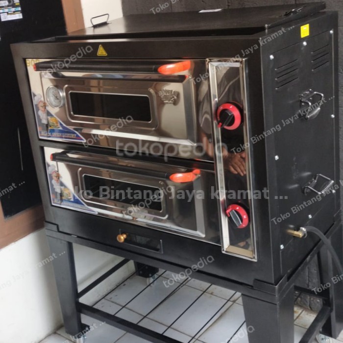 oven gas Zeppelin black P2 90 P oven pemantik otomatis 90 CM