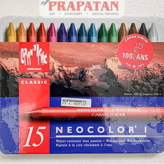 

Crayon Carandache Neo Color 1 15 Warna