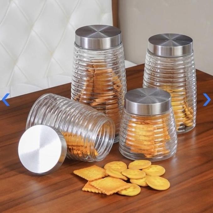 PREMIUM ACE HARDWARE TOPLES KACA TEMPAT KUE LEBARAN TUTUP STAINLESS 1