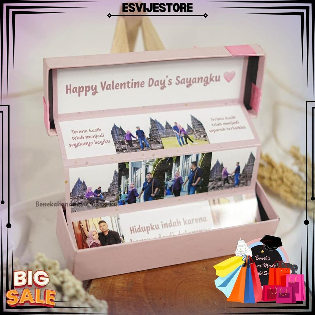 

Photobox Giftbox 16 Foto Kado Ulang Tahun | Kado Anniversary Custom Box Tebal Hadiah Anniversary Valentine D Termurah