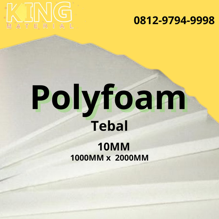 

PROMO! Polyfoam Tebal 10MM Lebar 100cm Panjang 200cm