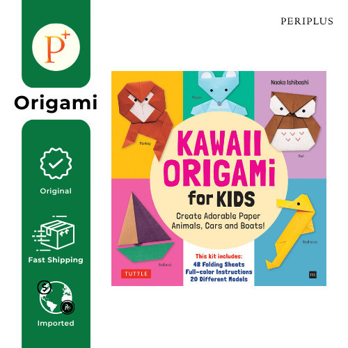 

TERLARIS! Kawaii Origami for Kids Kit - 9780804857048