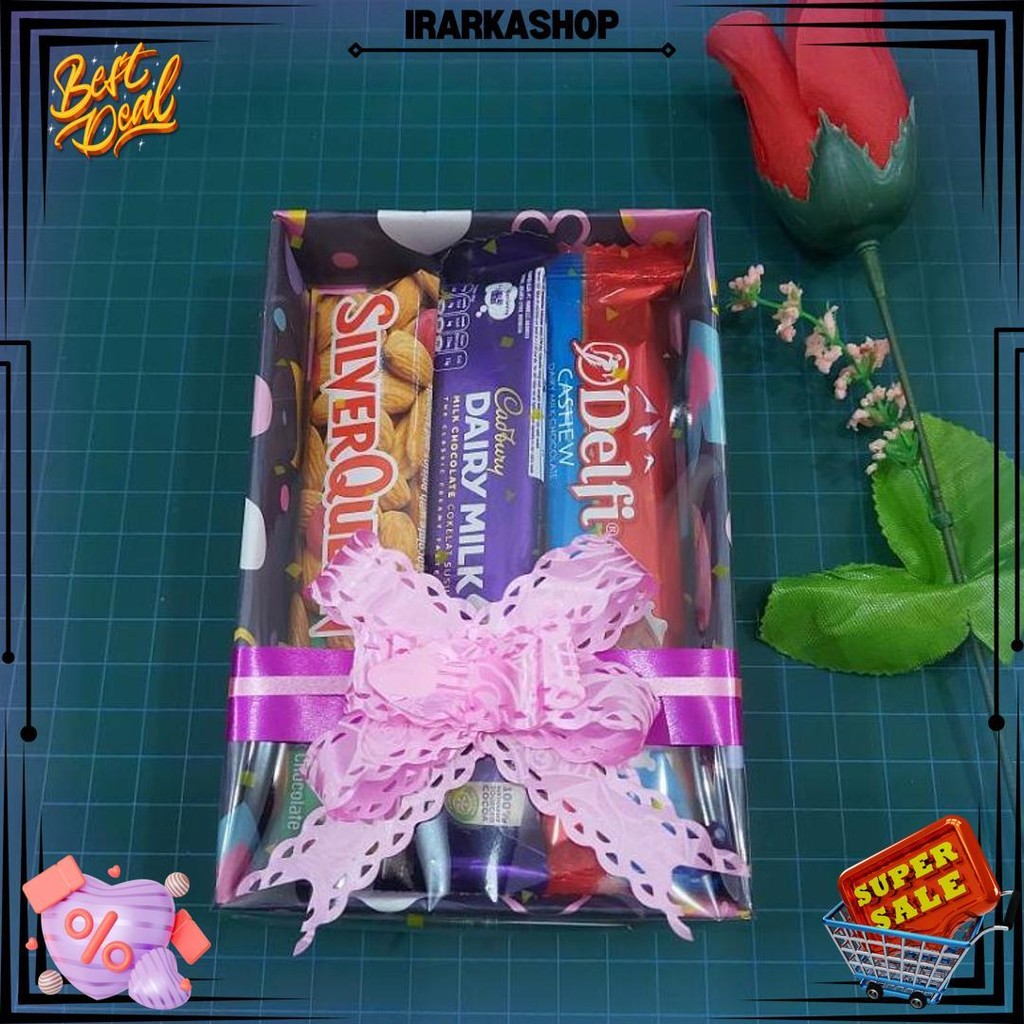 

Mini Hampers , Coklat Box Murah , Cokelat Hadiah , Snack Box Murah D Cod