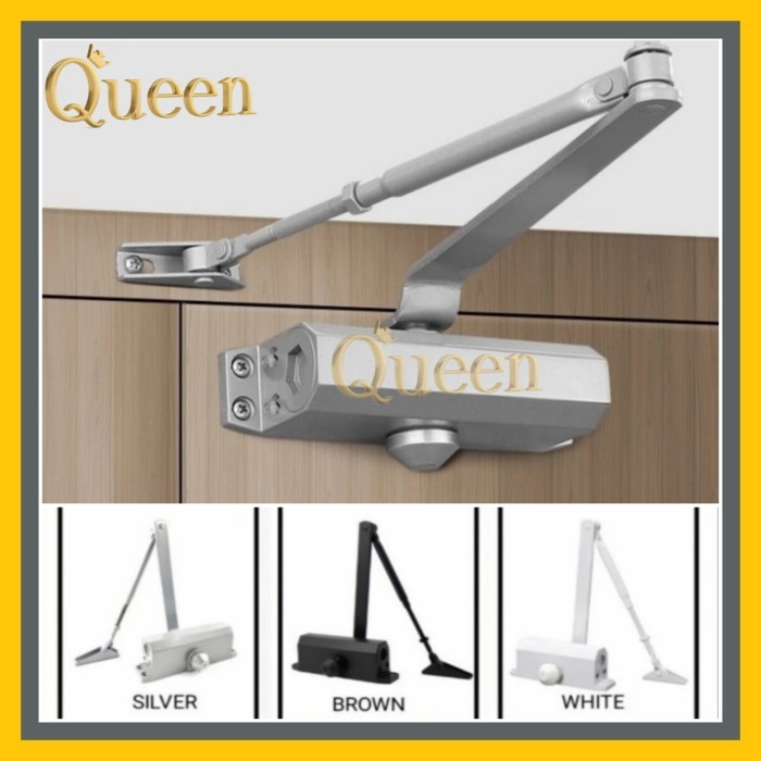 DOOR CLOSER/ENGSEL PINTU OTOMATIS/ENGSEL HIDROLIK KAYU-KACA-ALUMINIUM