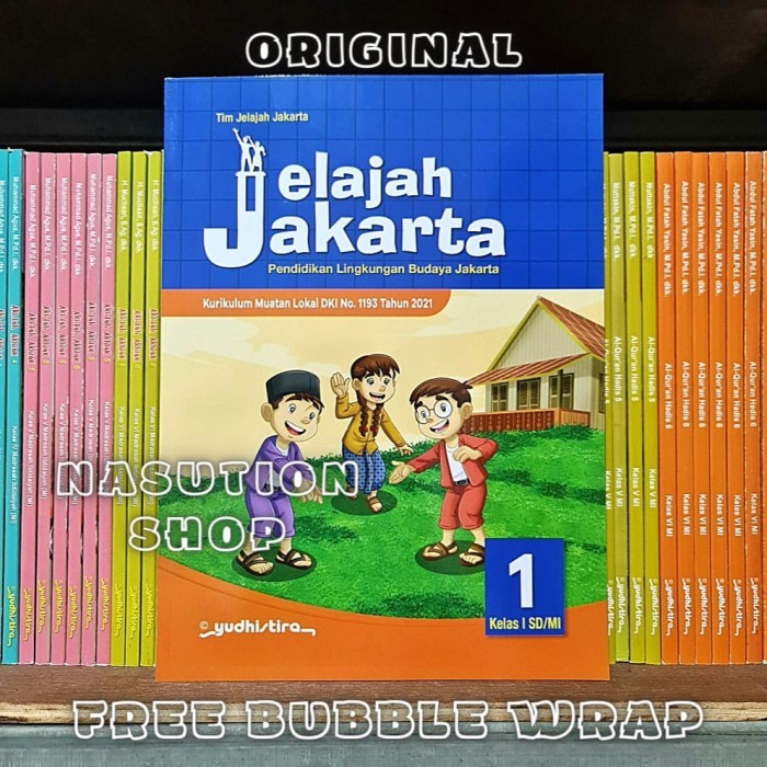 

BISA FAKTUR BUKU JELAJAH JAKARTA KELAS 1 2 3 4 5 6 SD YUDHISTIRA - PLBJ