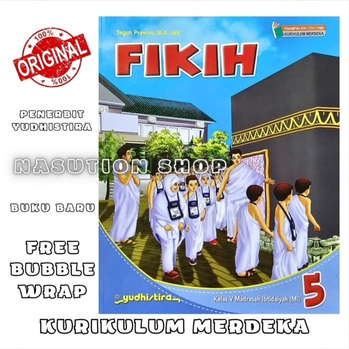 

BOOM SALE Buku Fikih Kelas 1 2 3 4 5 6 MI Yudhistira Kurikulum Merdeka Km Madrasah Ibtidaiyah