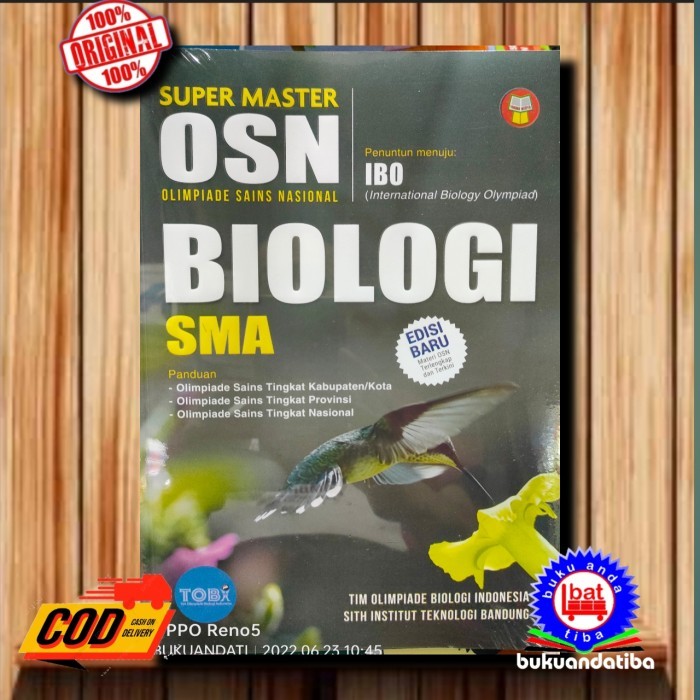 

BISA FAKTUR BUKU OLIMPIADE SUPER MASTER KSN BIOLOGI SMA/MA-PENUNTUN MENUJU IBO