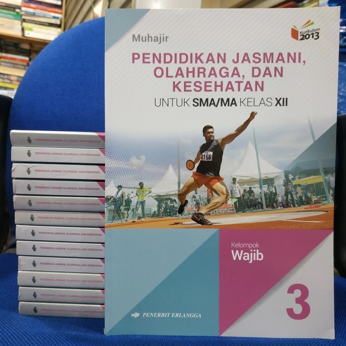 

READY STOK Buku pendidikan jasmani olahraga dan kesehatan SMA kelas 3 XII 12