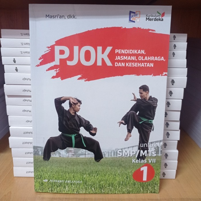 

READY STOK OL Buku SMP PJOK Kelas 7 Kurikulum Merdeka Erlangga