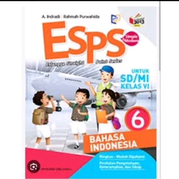 

BIG PROMO Buku Esps Bahasa Indonesia kelas 6 revisi K13N Erlangga