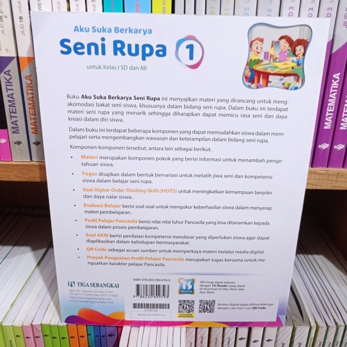 

BISA SPK Buku Aku Suka Berkarya Seni Rupa Kelas 1 SD Kurikulum Merdeka