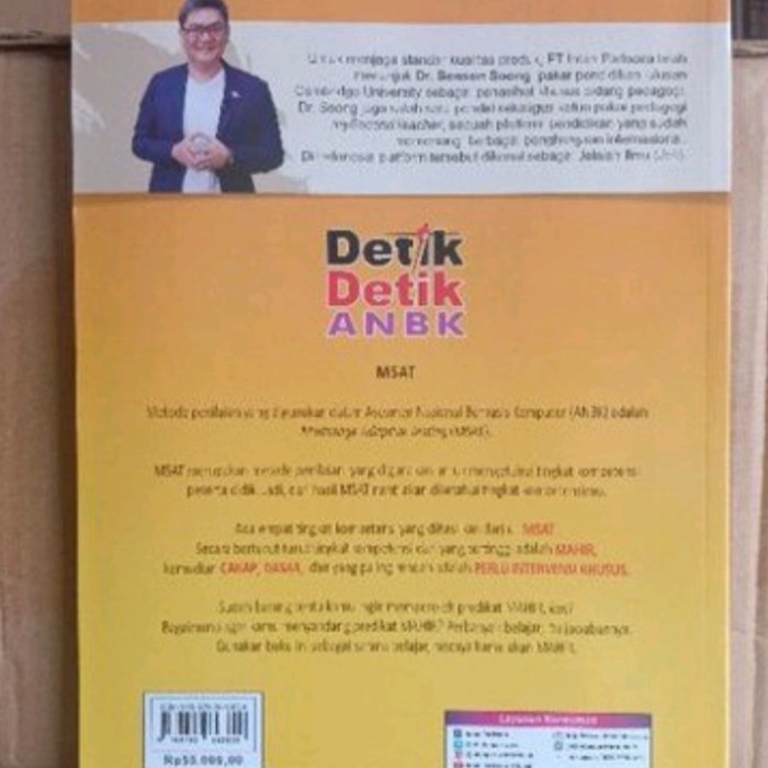 

LANGSUNG KIRIM Buku Detik Detik ANBK SD / MI Intan Pariwara Detik AKM