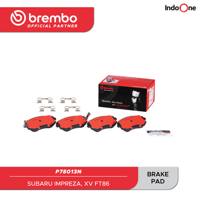 TERLARIS Kampas Rem BREMBO SUBARU IMPREZA, XV FT86 (F) - P78013N