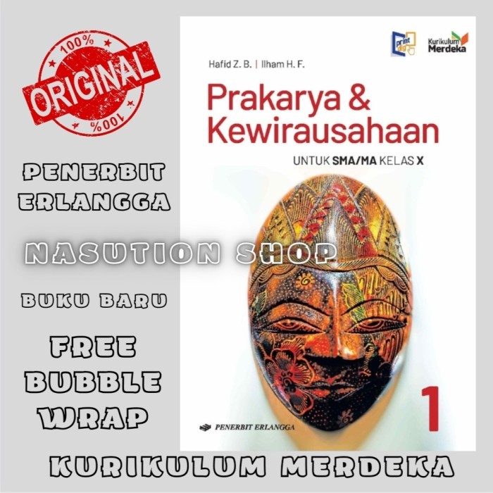 

PROMO Buku Prakarya dan Kewirausahaan Kelas 1 / 10 SMA Erlangga Kur Merdeka