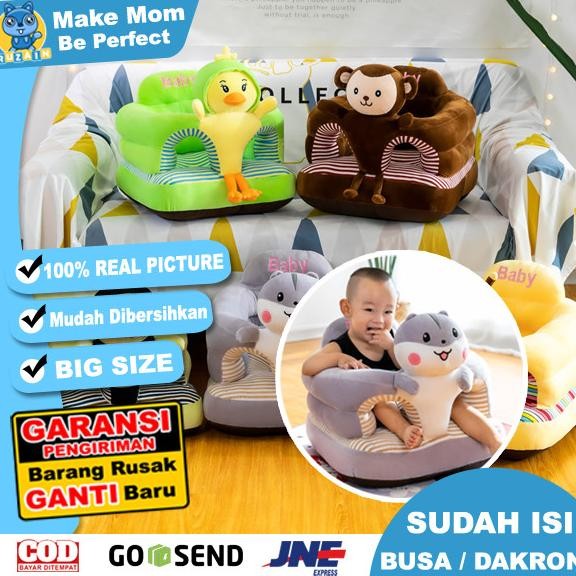 SBT3 | Sofa Bayi Jumbo Lucu | Sofa Bayi Motif Hewan | Sofa Duduk Ana
