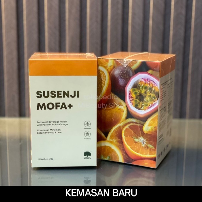 SUSENJI MOFA DRINK (20 sachet) pelangsing + detox dengan fiber