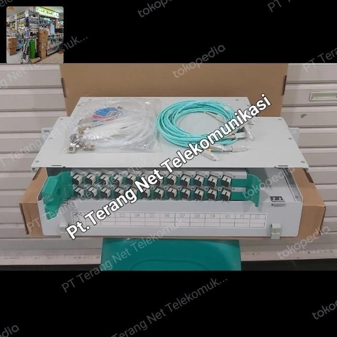 FICOMM OTB/ODF RACK 24 CORE FULL SET SC/OM3 FICOMM