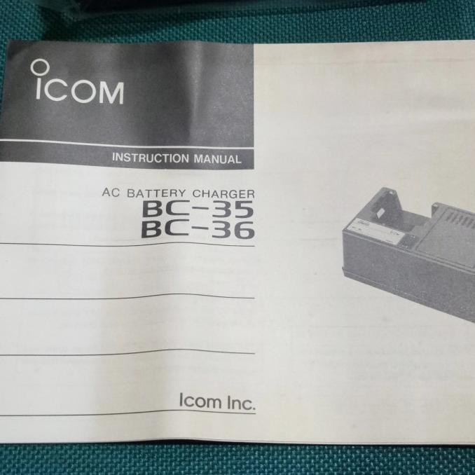 Promo Charger Icom Bc35 Untuk Ht Jadoel Icom 2N 02N 2Ga