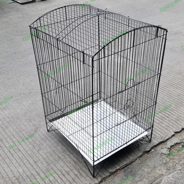 PROMO Sangkar Kotak Besi Gantung Kandang Burung Kotak Besi Lipat Gantung