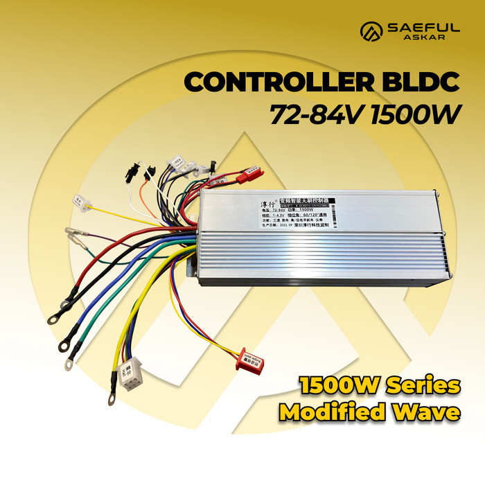 PRY88 CONTROLLER BRUSHLESS / BLDC REMOTEMULTI 72V 84V 1500W MOTOR LISTRIK