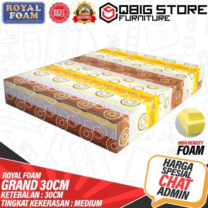 Kasur Busa Royal Foam Grand Tebal 30 Cm Sofia.Mega