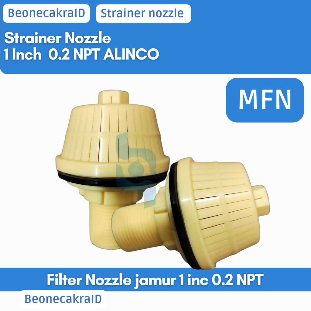 Strainer Jamur 1 inch - Strainer Nozzle Jamur 1 Inch - Drat NPT